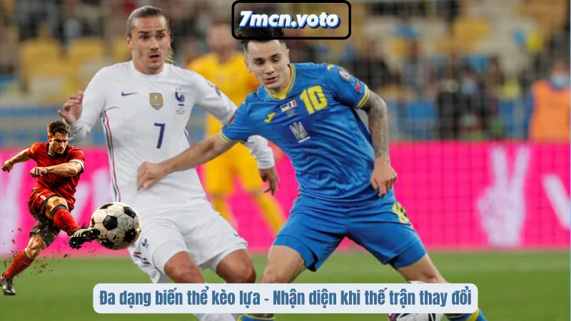 Đa dạng biến thể kèo lựa - Nhận diện khi thế trận thay đổi